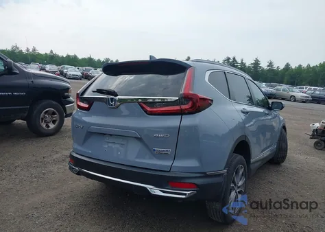 2021 Honda Cr-V Hybrid Touring из США, поврежденный, VIN 7FART6H91ME022993